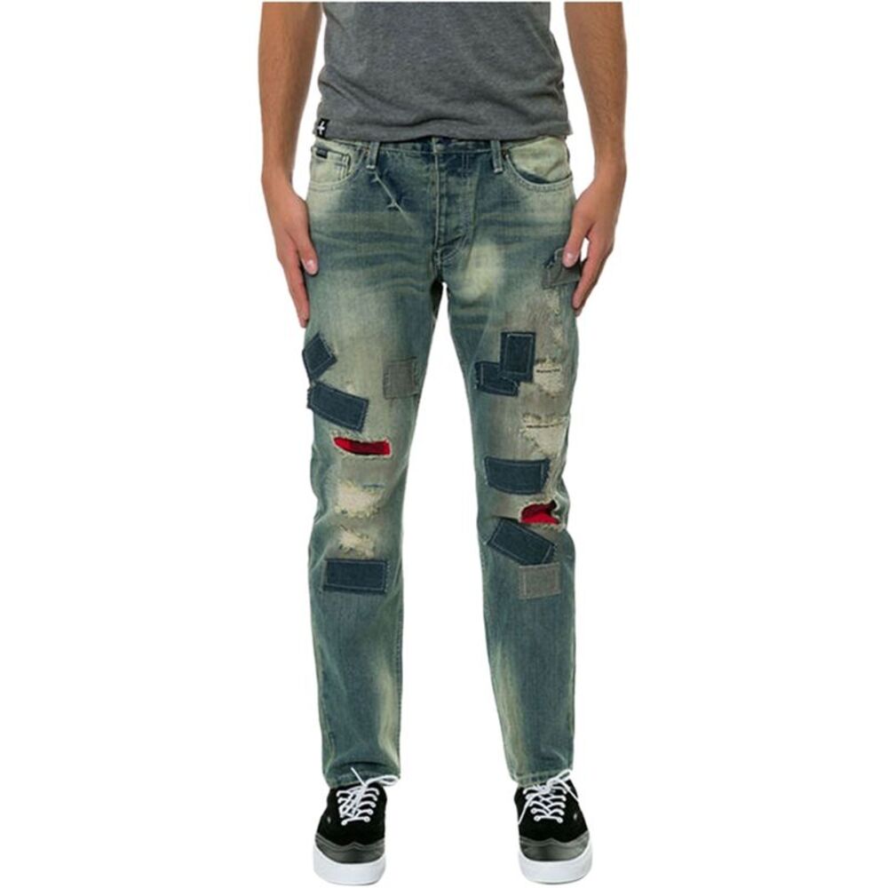 Born Fly Mens The Nassau Denim Bootcut Regular Jeans, NWT